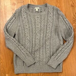 L.L.Bean Cable Knit Sweater